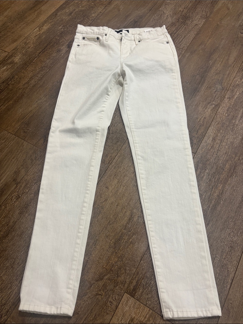 Banana Republic Women's Off-White Skinny Jeans